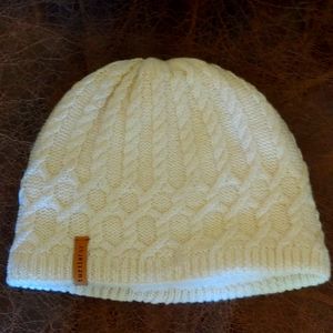 NWOT Off-white Fleece-lined Knit Beanie